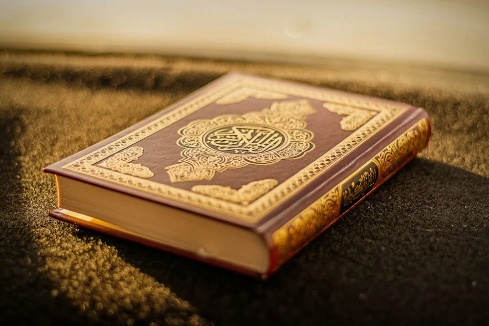 An open Quran, ready for a quiet moment of reading and reflection